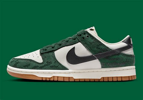 glow green nike dunks|nike dunk low green snakeskin.